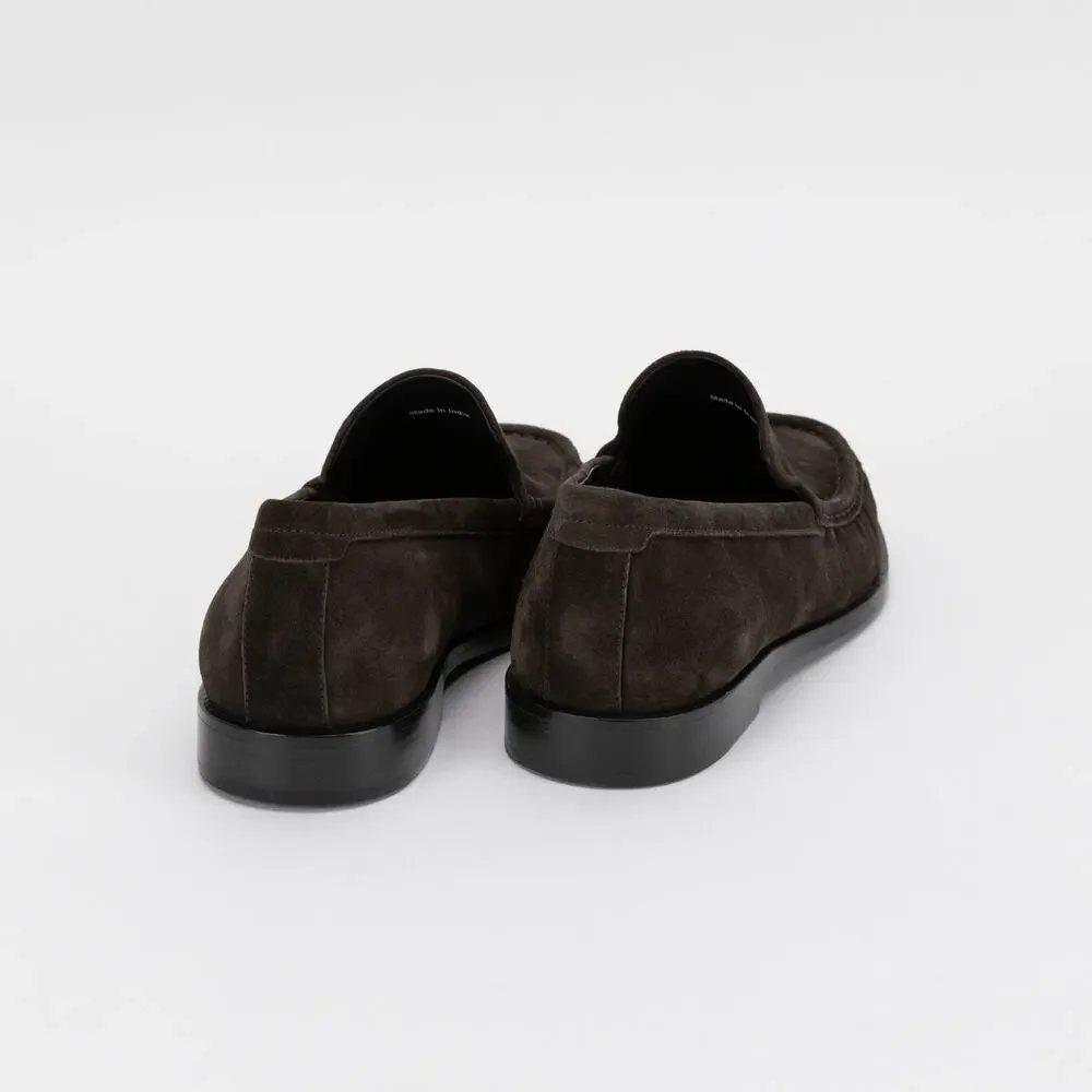 Vince Men Miles Suede Loafer Cocoa Brown Size 9.5 US/ 43 EU